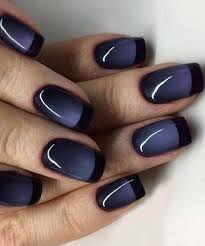Black And Blue Toe Nail Designs Cute Night Phase Blue Black Nail Art Designs For Prom Nail Art Designs Nail Art Black Nail Designs