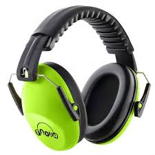 Fnova 防音イヤーマフ 遮音値26db プロテクター フリーサイズ 折りたたみ型 子供用 自閉症 聴覚