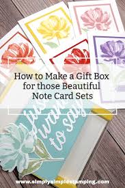 Use corrugated cardboard for a sturdier project, or make a larger, decorative box from scrapbooking paper or cardstock. How To Make A Gift Box For Those Beautiful Note Card Sets Laptrinhx News
