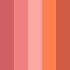 Light Corals Color Palette Coral Colour Palette Orange Color Schemes Pantone Colour Palettes
