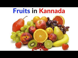 Fruits In Kannada Learn Kannada Youtube