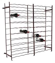 Casier 100 Bouteilles En Metal Coloris Bordeaux Castorama