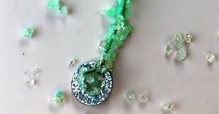 If you have floating sediment (common if using impure epsom salt), you can pour the. Growing Salt Sugar And Borax Crystals Is A Lesson In Patience