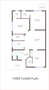 Architectural Design Of 10 Marla Houses House Map 10 Marla House Plan Home Map Design