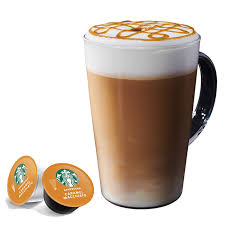 They shred the capsules, send the coffee to a local composter, then separate the plastic from the aluminium. Starbucks Caramel Macchiato By Nescafe Dolce Gusto Coffee Capsules 7store