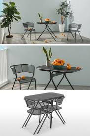 8 accessoires qui vont maximiser le potentiel de votre balcon petite table exterieur table et chaises table exterieur