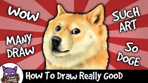 Check that the angle matches your source photo. How To Draw Really Good Doge Youtube