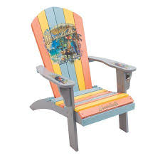 Margaritaville Wood Adirondack Chair Multi Beachy Outdoor Chairs Walmart Com In 2020 Adirondack Chair Wood Adirondack Chairs Adirondack Chairs Painted
