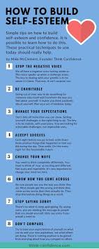 How To Build Self Esteem Quickly Use These Ideas Today Click Infographic For More Tips And Self Confidence Tips Building Self Confidence Self Esteem Quotes