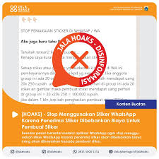 Trombosit masih turun, tya ariestya mohon doa kesembuhan. Cek Fakta Benarkah Penggunaan Stiker Whatsapp Dikenai Biaya Untuk Creator Simak Faktanya Pikiran Rakyat Tasikmalaya