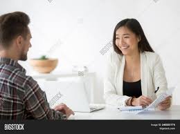 Arguably the most important aspect of beginning your career as a financial advisor is choosing the right company to join. Friendly Asian Hr Image Photo Free Trial Bigstock