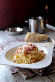 Spaghetti A La Carbonara Cuisine Rapide Carbonara Cuisine