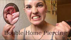 Piercing my triple cartilage AT HOME