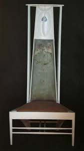 High Back Chair Charles Rene Mackintosh Scotland 1902 Charles Rennie Mackintosh Mackintosh Furniture Rennie Mackintosh