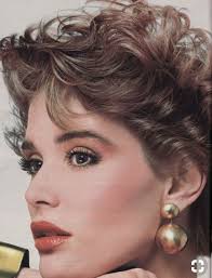 Simple Classic 80s Style Makeup With Statement Earrings 80s Makeup Looks 1980s Makeup And Hair 80s Makeup