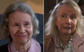 Flora from Coronation Street appears