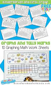 10 Free Printable Graphing Worksheets For Kindergarten And First Grade Graphing Kindergarten Graphing Worksheets Graphing First Grade