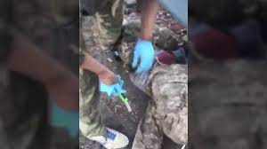 Horrifying footage appears to show Russian captors castrating a Ukrainian  prisoner of war