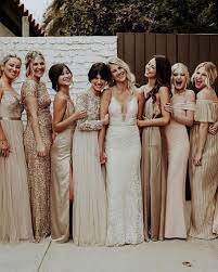 Wedding Photo Ideas For Your Bridesmaids Wedding Weddingideas Weddingphotos D Gold Bridesmaid Dresses Summer Bridesmaid Dresses Neutral Bridesmaid Dresses