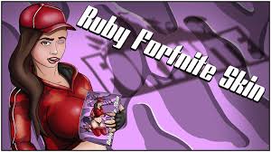 My own fortnite fan art. Ruby Fortnite Skin Fan Art Speedpaint A Photo On Flickriver