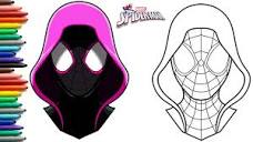 How to Draw Spider Man 🕷 Miles Morales Face - Easy Step By Step ...