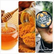 Manfaat madu dipercaya dapat membantu menenangkan kulit berjerawat serta mencegah munculnya jerawat di kemudian hari. Mk Masker Kunyit Johor Home Facebook