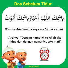 Doa Sebelum Tidur Bismika Allahumma Ahya Wabismika Amut Iqra Id