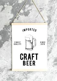 Craft Beer Pub Poster Mockup Free Image By Rawpixel Com Ake Craft Beer Beer Pub Poster Mockup