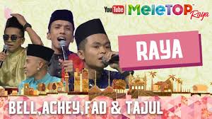 Lagu iman troye itu telah dilancarkan awal sebelum bulan ramadan lagi tetapi hasilnya. Meletop Raya 2017 Lagu Raya Tajul Fad Achey Bell Ngasri Youtube