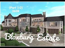 #roblox #bloxburg #welcometobloxburgwho knew she spoke i hope you like the build! Roblox Bloxburg Estate Mansion Part 1 360k Speed Build Youtube Mansions Dream House Exterior Bloxburg Mansion