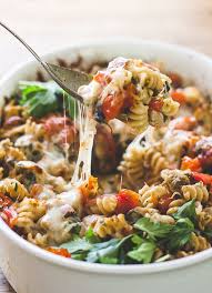 Mediterranean Chicken Pasta Bake The Clever Carrot Mediterranean Chicken Pasta Recipes Healthy Pastas