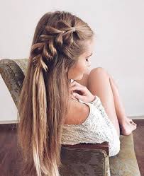 This is a super romantic look which combines the braids and the curls resulting in an unforgettable style. 50 Gorgeous Braids Hairstyles For Long Hair