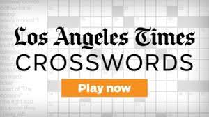 Los angeles times sunday crossword series from random house puzzles & games! Puzzles Games Capital Gazette