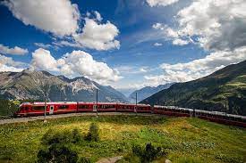 bernina express at alp grum travel dreams europe travel europe must see