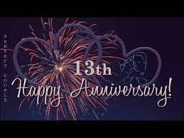 13th anniversary gift for wife | funny 13th anniversary gift | 13th wedding anniversary gift for wife. 13th Wedding Anniversary Wishes Youtube