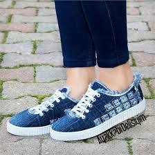 Lizbon Kare Desenli Kot Ayakkabi Ayakkabilar Kosu Ayakkabilari Sneaker