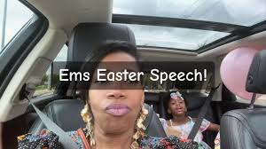 My Easter Speech