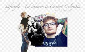 He recorded the album in los angeles with producer rick rubin, who advised sheeran to record the album acoustically with a good mood, extra instrumentation was added later. Ed Sheeran Tour X Tour Fashion Concert Png 1400x860px 2017 2018 Ed Sheeran Album Cover