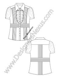First we'll look at the different types of ruffles that you see in fashion throughout the years. Free Downloads Illustrator Top Flat Sketches