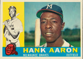 7 Hank Aaron Baseball Cards: Auction Block Home Runs