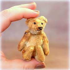 Steiff Antique Vintage Miniature Mohair Teddy Bear 3 1 Ca 1910 Mohair Teddy Bear Teddy Bear Teddy