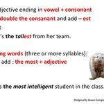 Comparatives And Superlatives Adjectives Superlative Adjectives Adjectives Superlatives