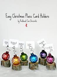 To make christmas cards out of your own photos, simply upload your photos into your design software, choose landscape or portrait orientation, arrange your photos as a single image or collage, edit your cards to add text or extra images and print on quality paper. 17 Lovely Budget Friendly Diy Christmas Place Cards
