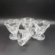 Perfect for storage, love them. Vintage Anchor Hocking Ice Cream Sundae Dishes Set Of 4 Parfait Dishes Glass Sundae Dishes Sherbet Cups By Whiskeytreasure In 2021 Sundae Cup Ice Cream Sundae Sundae