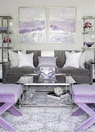 Lavendar And Gray Glam Lavender Grey Livingroom Lavendar Lavender Livingroom Genel Purple Living Room Living Room Grey Lavender Living Rooms
