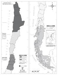 Mapa Zonas Naturales De Chile Curriculum Nacional Mineduc Chile