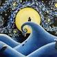 Snowy Spiral Starry Night event in Forest Hills, NY