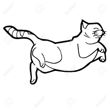 Discover all our printable coloring pages for adults, to print or download for free ! Cartoon Cat Coloring Page For Kid Isolated On White Royalty Free Cliparts Vectors And Stock Illustration Image 47752011