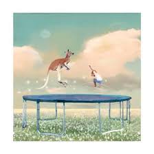 Jumping With Kangaroo Prints Nancy Tillman Allposters Com Kangaroo Art Art Nancy Tillman