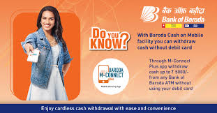 It is possible to withdraw cash from an atm with only the pin & no card. Bank Of Baroda On Twitter Enjoy Hassle Free Cash Withdrawal From Your Mobile Phone Barodamconnectplus App By Bankofbaroda Gives You The Flexibility To Withdraw Up To Rs 5 000 Without Using Your Debitcard Know More